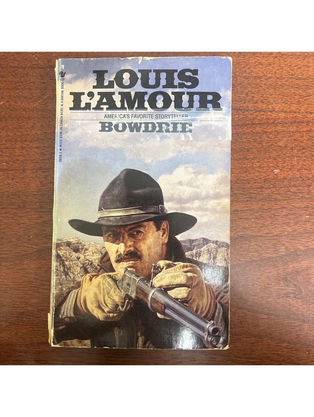 Bowdrie by Louis L'Amour (1983) Bantam Books Western Paperback